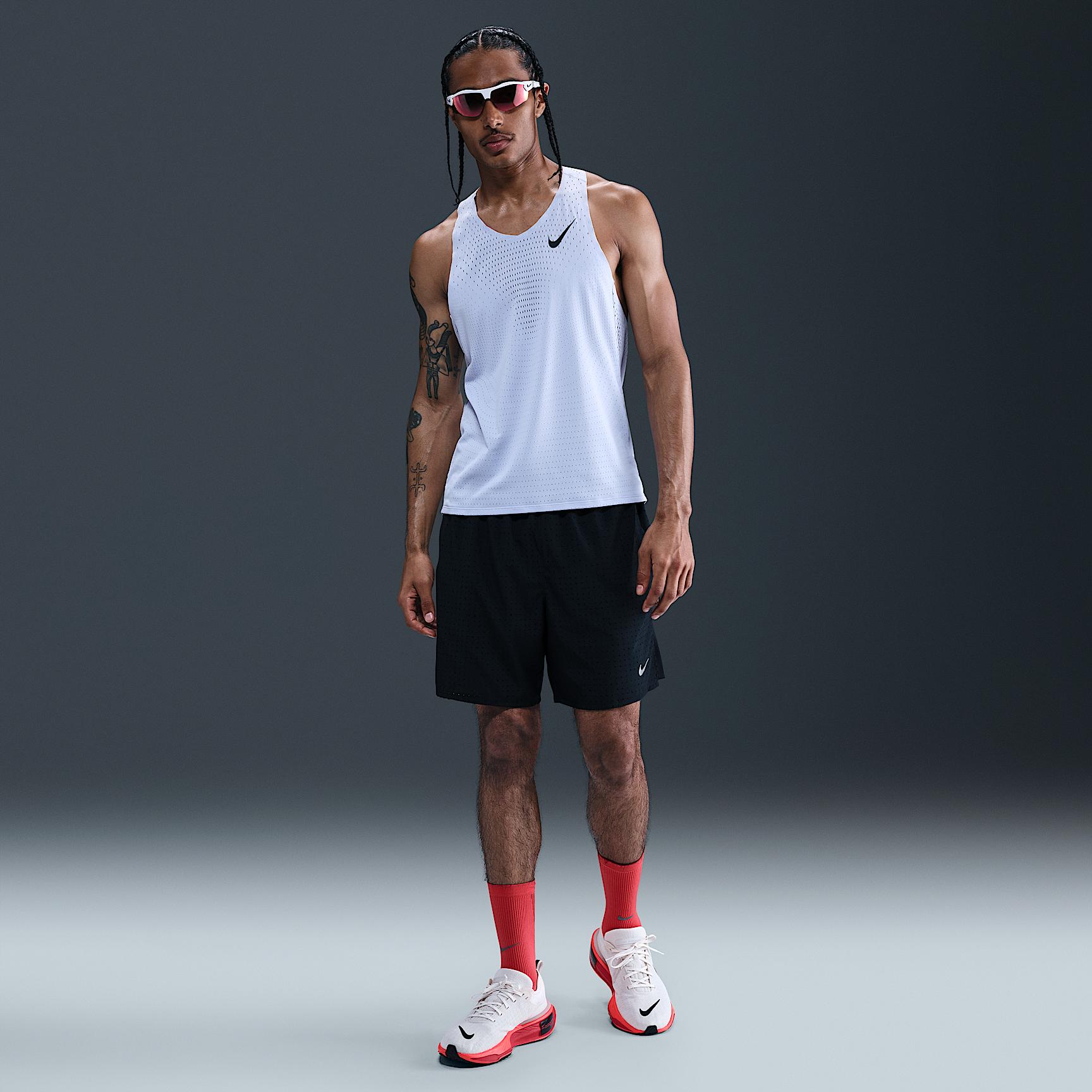 Nike Mens AeroSwift Dri-FIT ADV Running Singlet | FN4231-057 Product Image