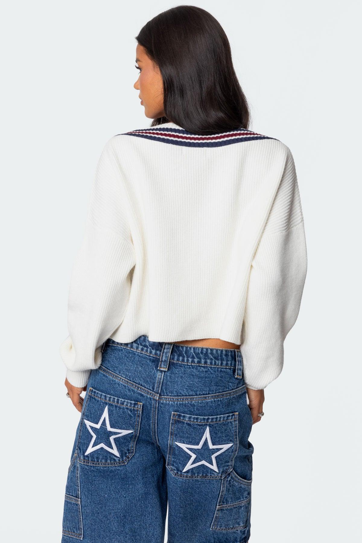 Lauryl V Neck Sweater Product Image