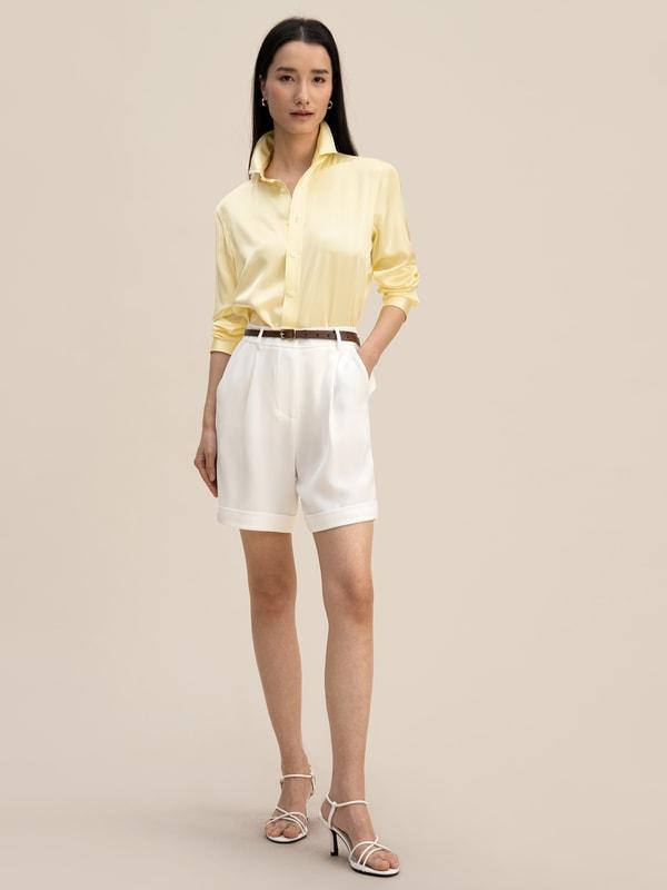 Golden Cocoon Tailored Shirt Product Image