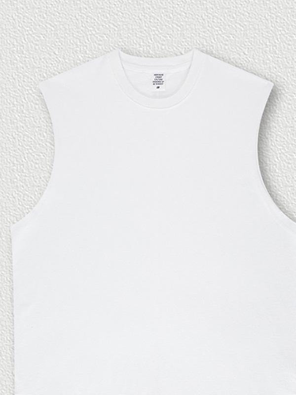Men's Plain Casual Loose Vest Product Image