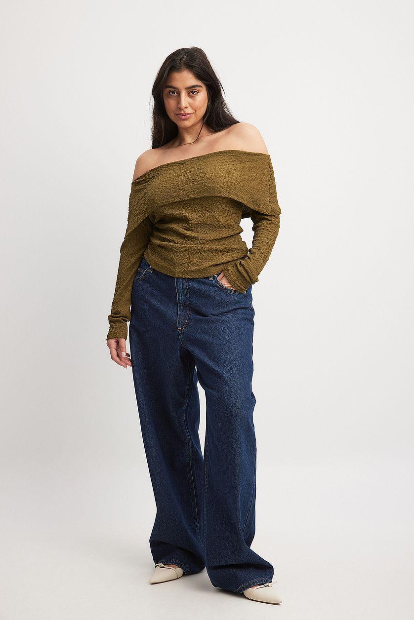 Off Shoulder Structured Top Product Image