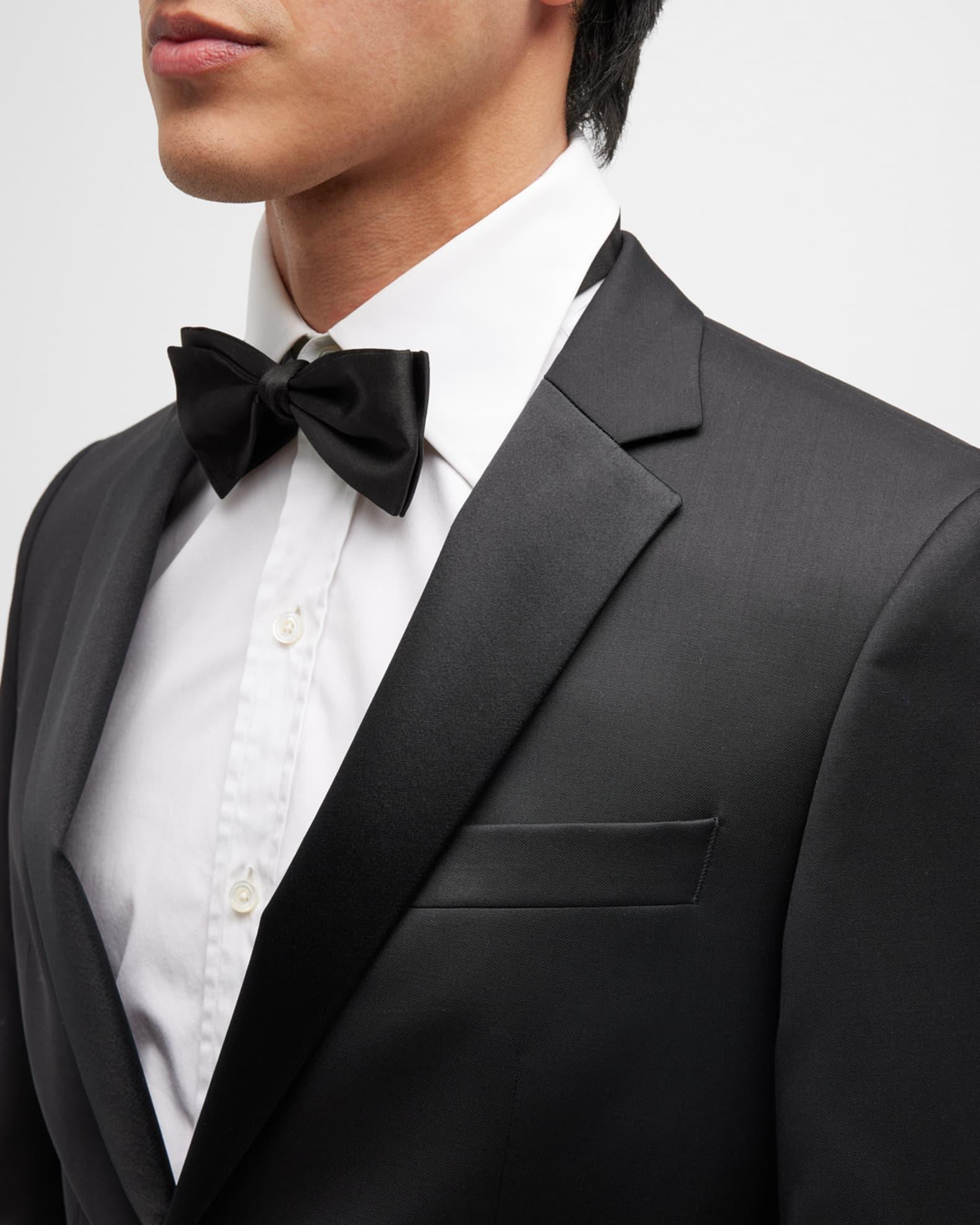 Men's Halven Gentry Satin Lapel Wool Two-Piece Tuxedo Product Image