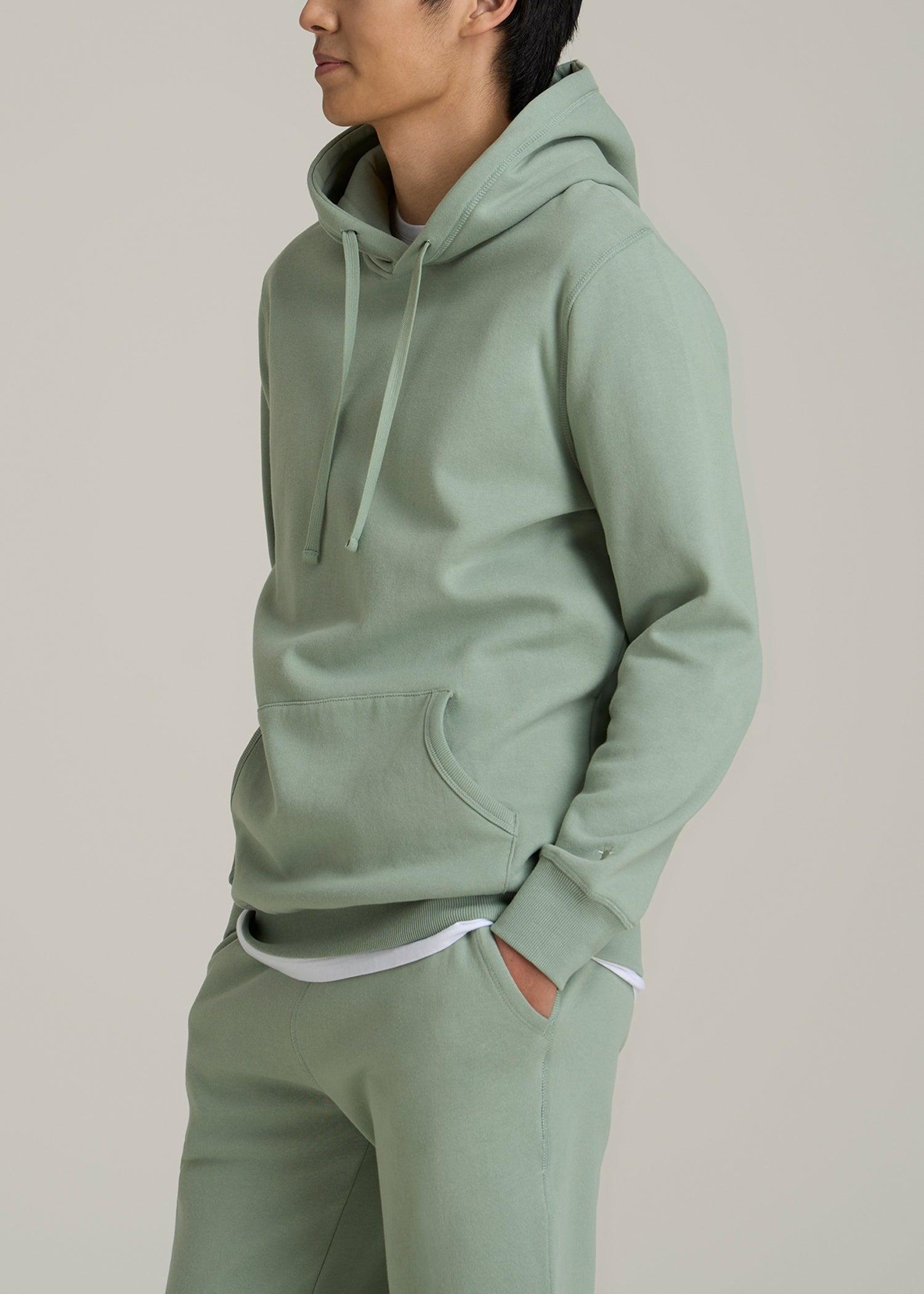 Wearever 2.0 Fleece Hoodie for Tall Men in Seagrass Product Image