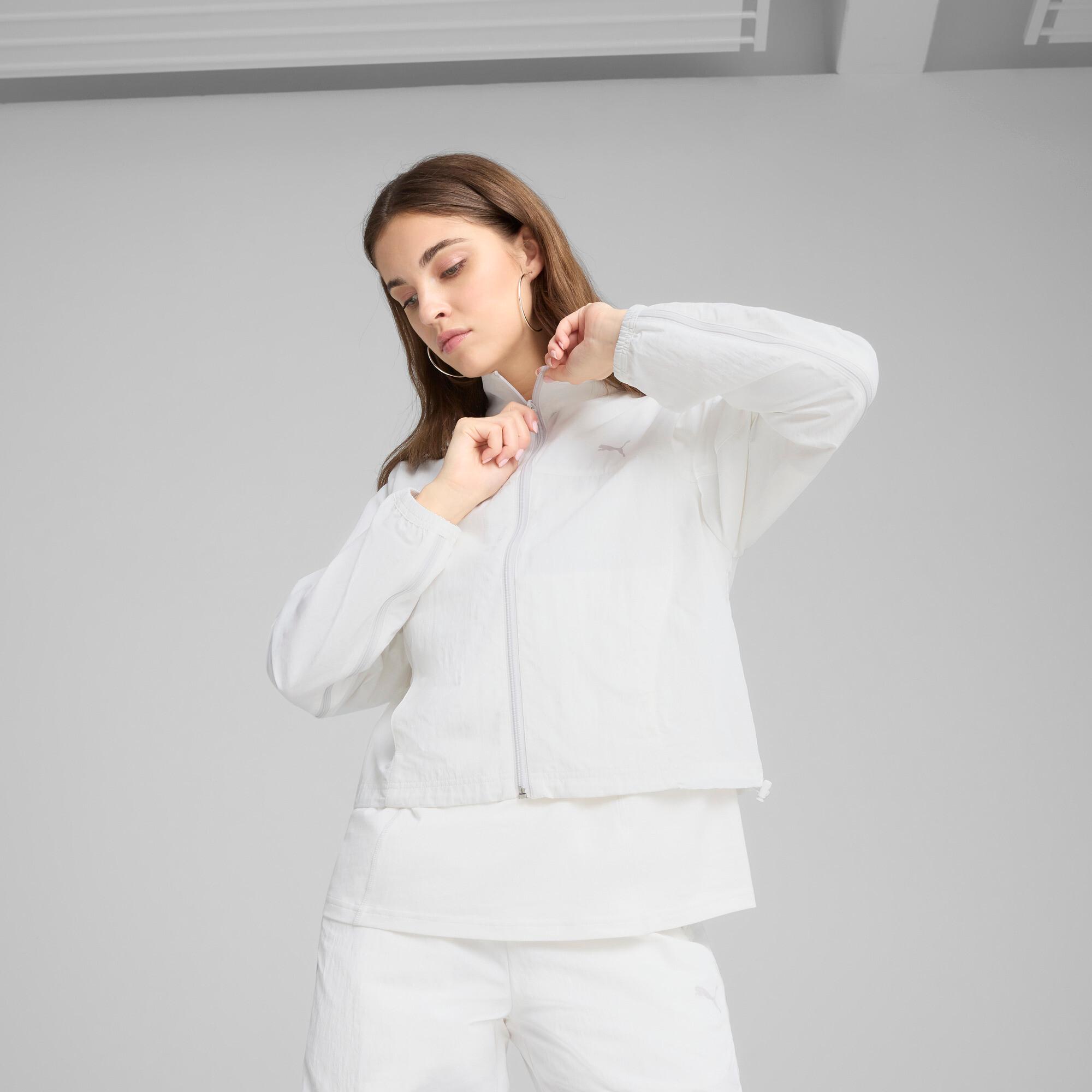 PUMA DARE TO Women's Oversized Full-Zip Woven Jacket Product Image