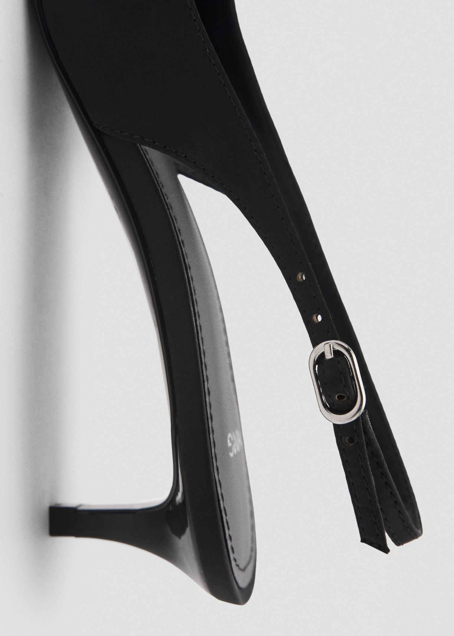 High-heeled shoes with pointed toe and bow - Women | MANGO USA Product Image