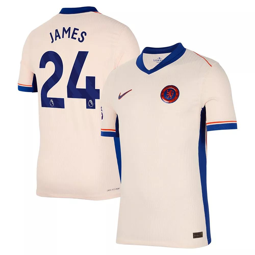 Men's Nike Reece James Orange Chelsea 2024/25 Away Authentic Player Jersey, Size: Small, Chl Orange Product Image