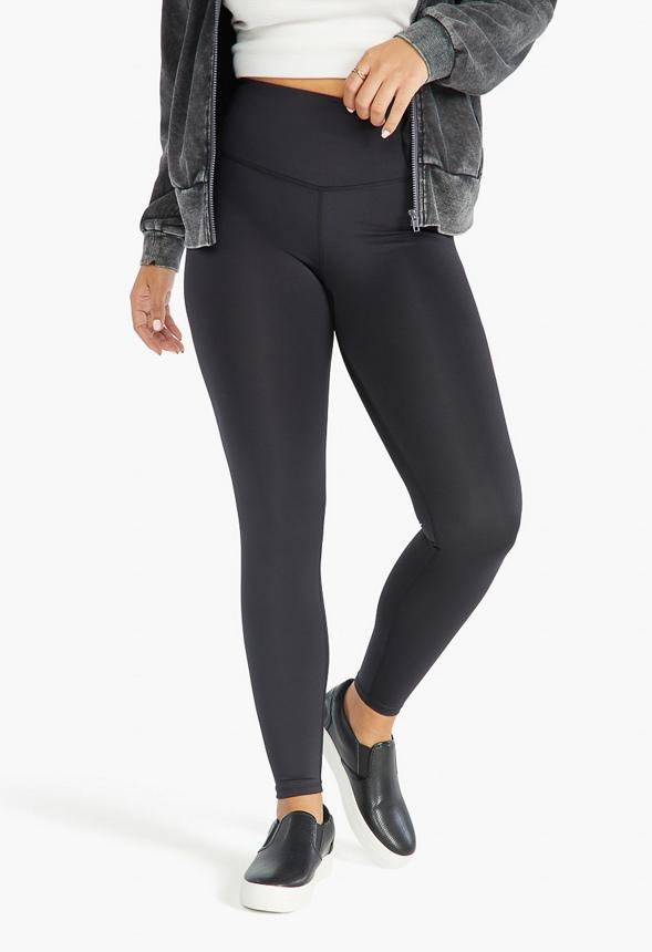 JustFab Margaux Platform Loafer Pump Womens Black/ White Size 8.5 Product Image