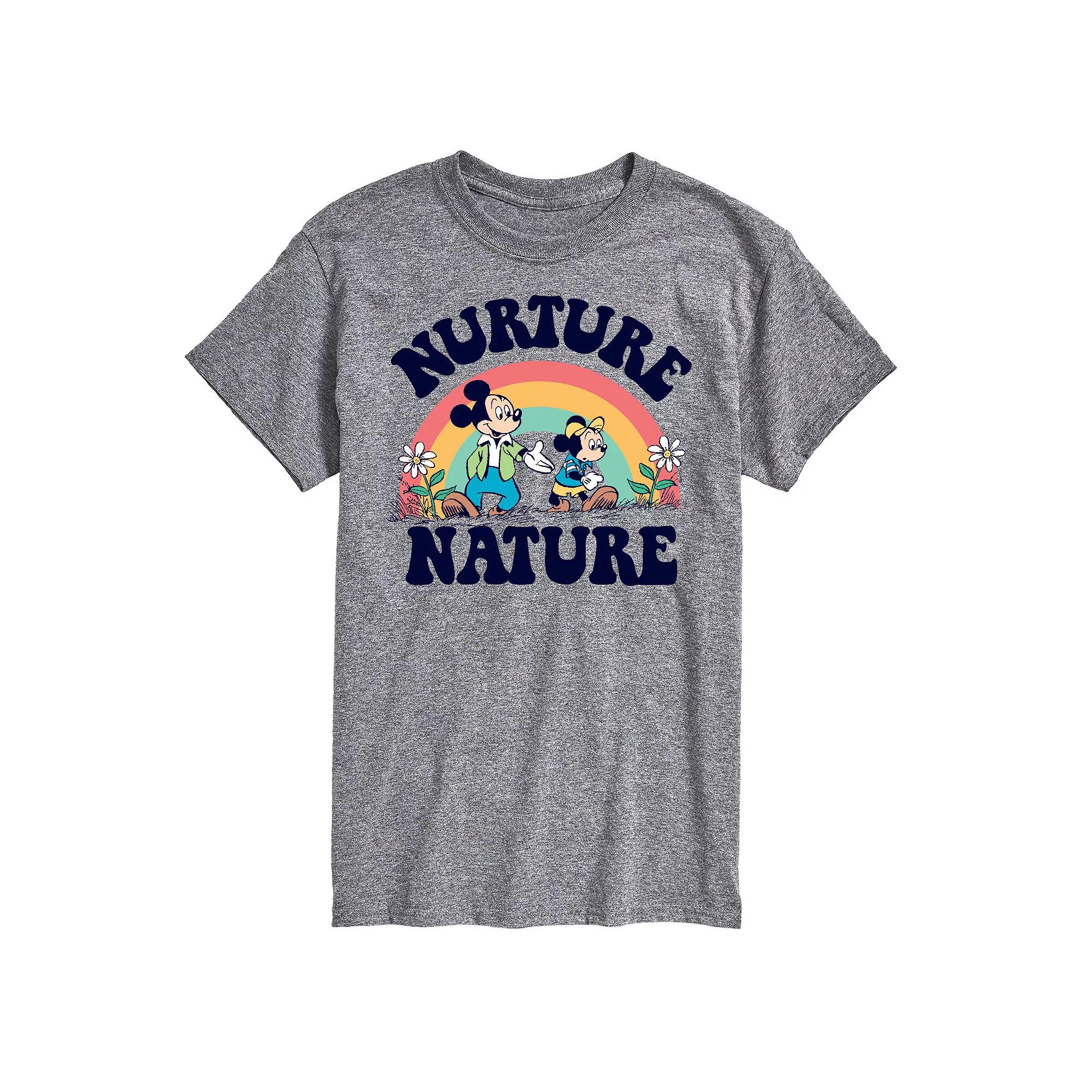 Disney's Mickey Mouse & Friends Men's Nurture Nature Graphic Tee,  Product Image