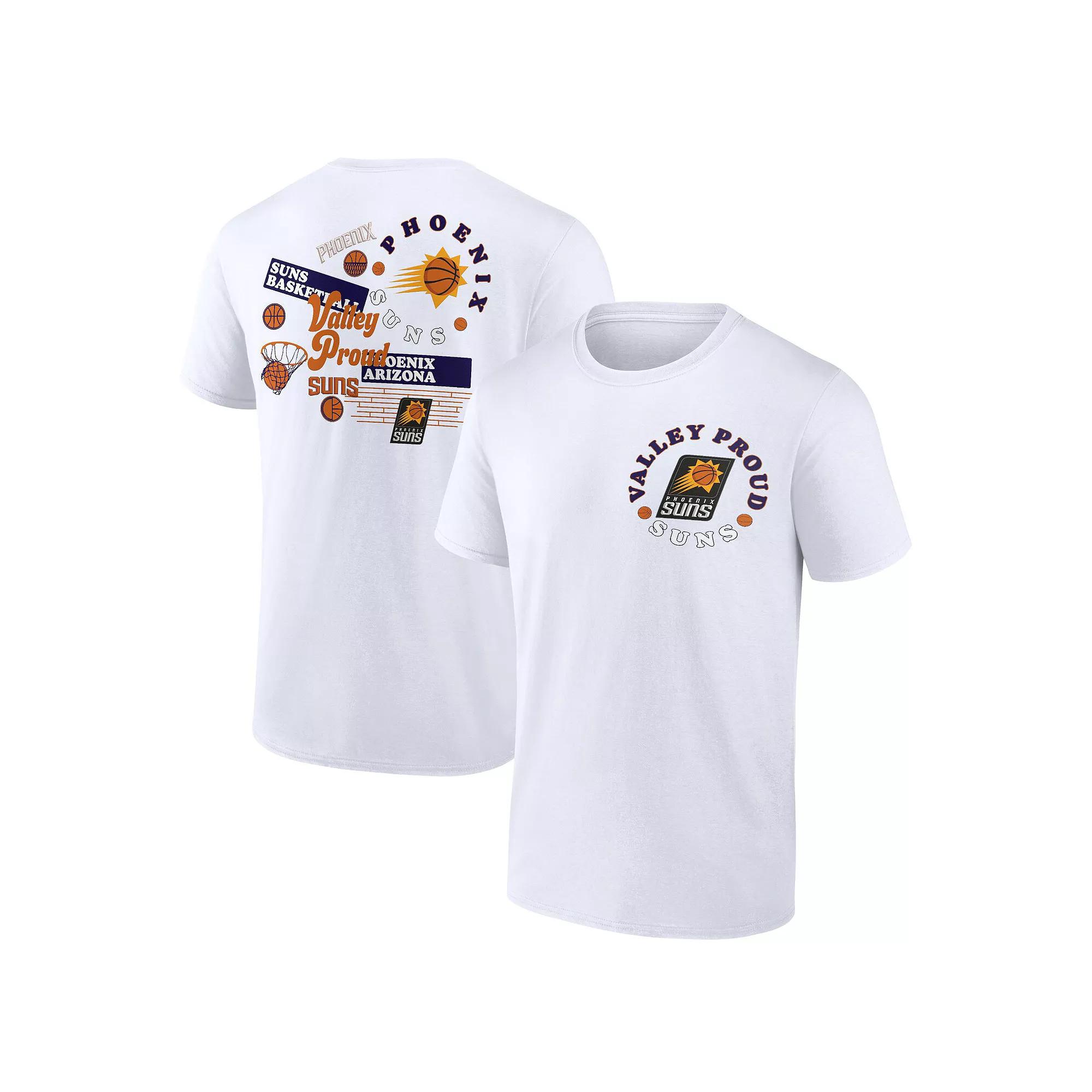 Men's Fanatics Branded White Phoenix Suns Street Collective T-Shirt,  Product Image