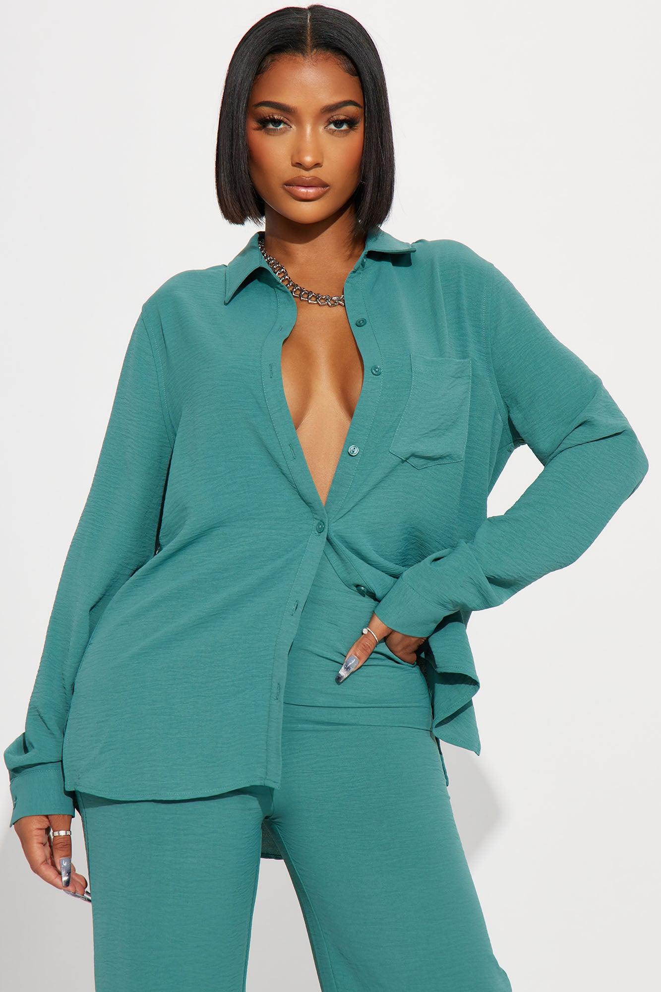 Makenzie Pant Set - Green Product Image