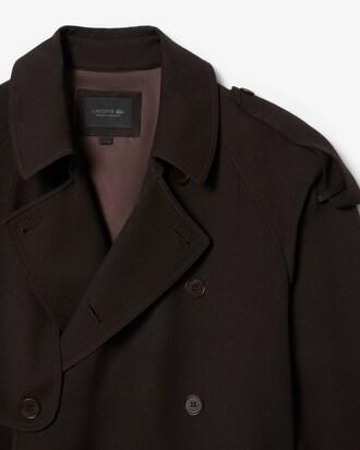 Runway Wool Trench Coat Product Image
