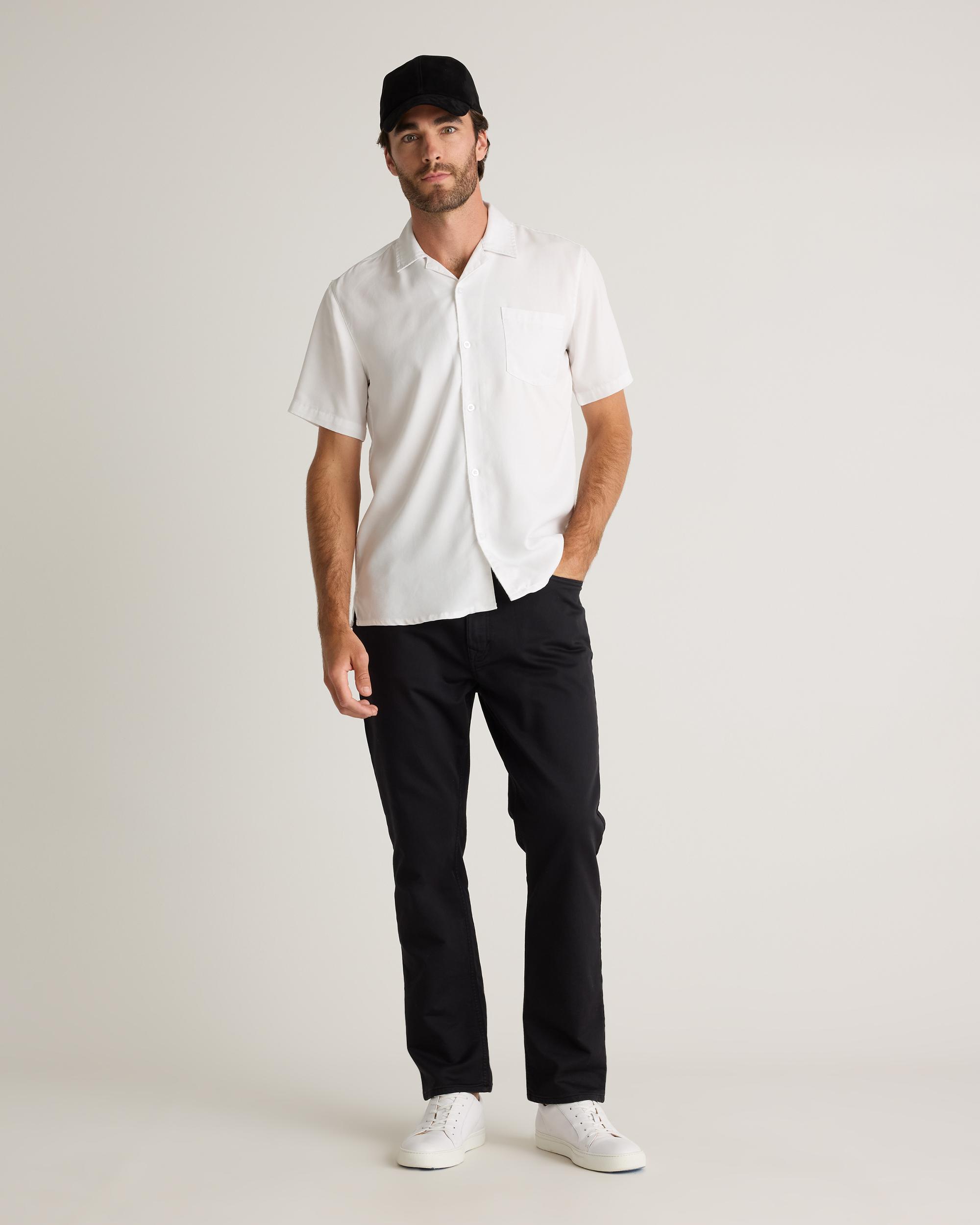 Quince | Men's Vintage Wash Tencel Camp Shirt Product Image