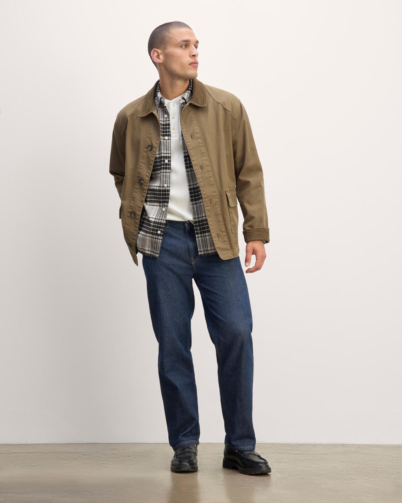 Mens Brushed Flannel Shirt by Everlane Product Image