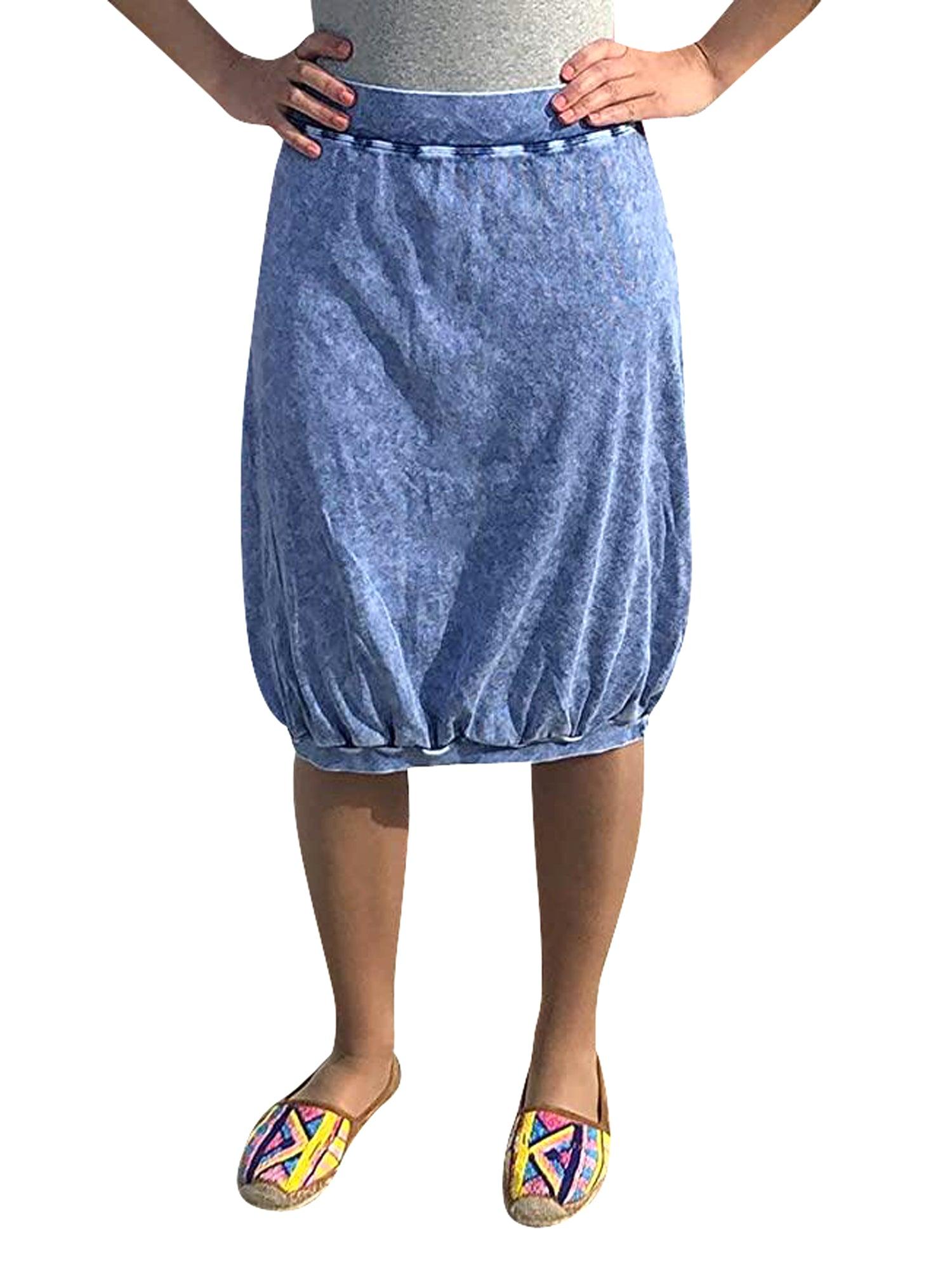 Hard Tail Ribbed Bubble Skirt CS-124 Product Image