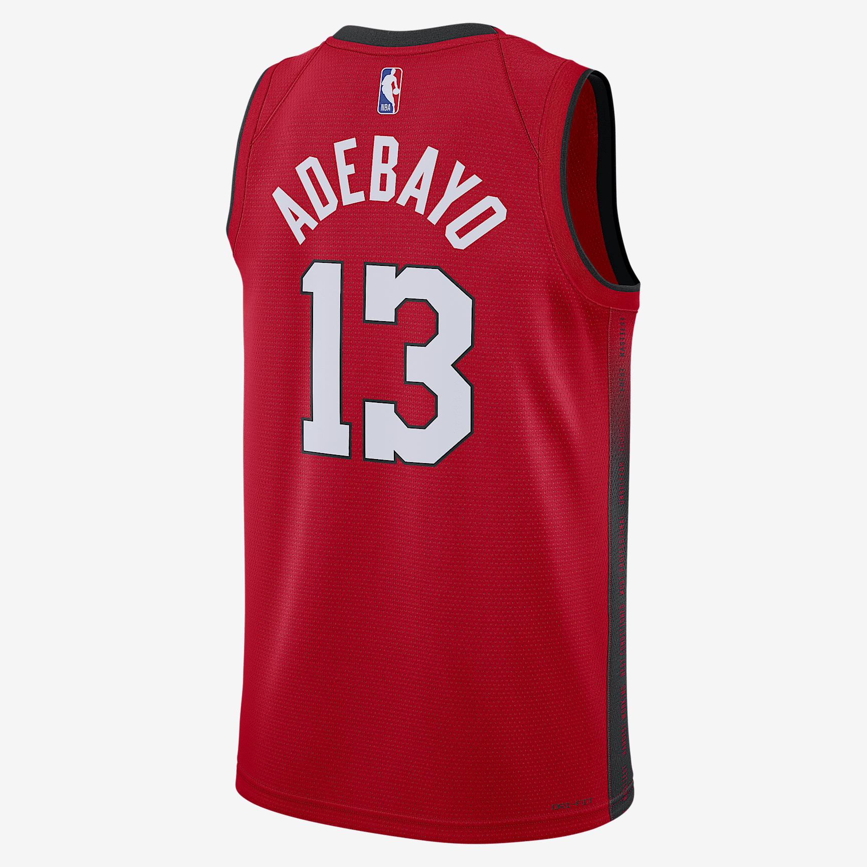 Bam Adebayo Miami Heat 2024/25 City Edition Nike Men's Dri-FIT NBA Swingman Jersey Product Image
