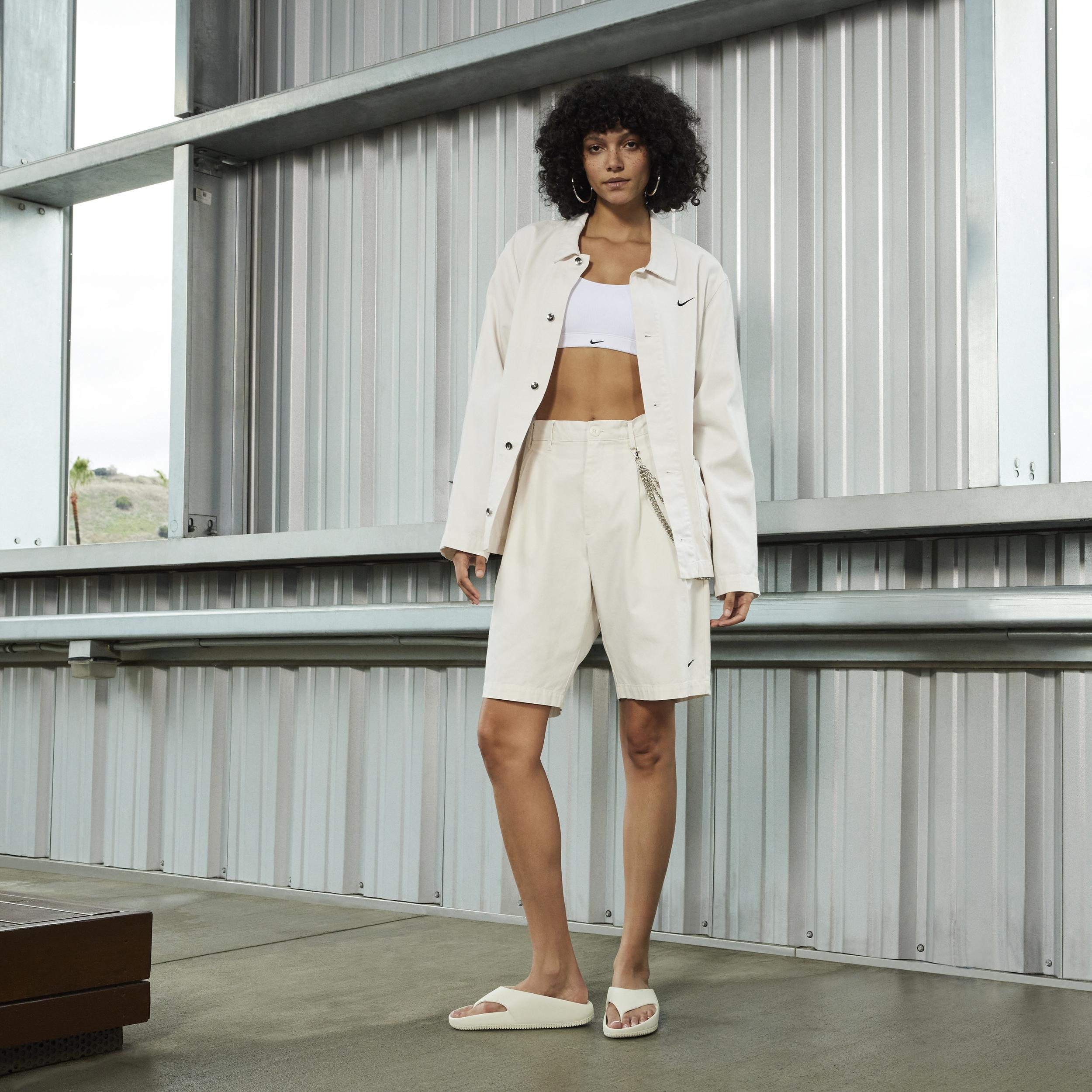 Nike Womens Calm Flip-Flops | FD4115-100 Product Image