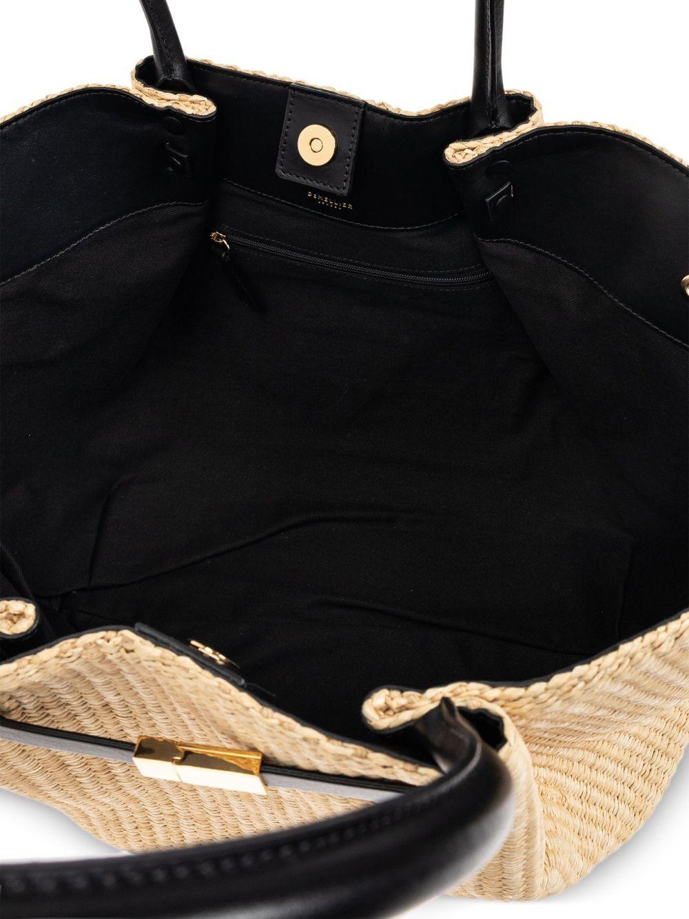 New York woven tote bag Product Image