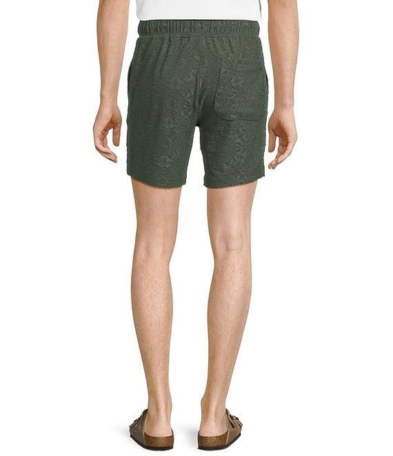 Rowm Big & Tall Flat Front Solid Terry 7#double; Inseam Shorts Product Image
