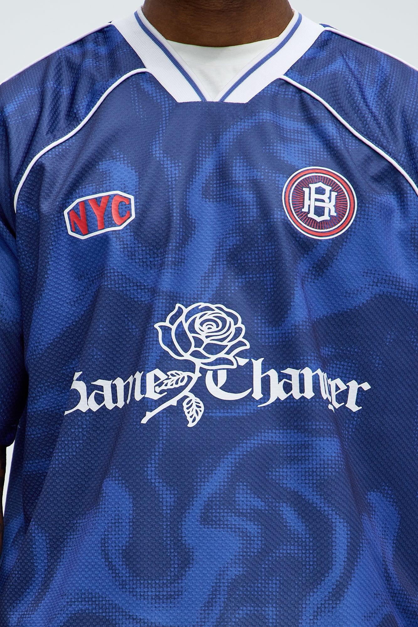 Game Changer Jersey Tee - Blue Product Image