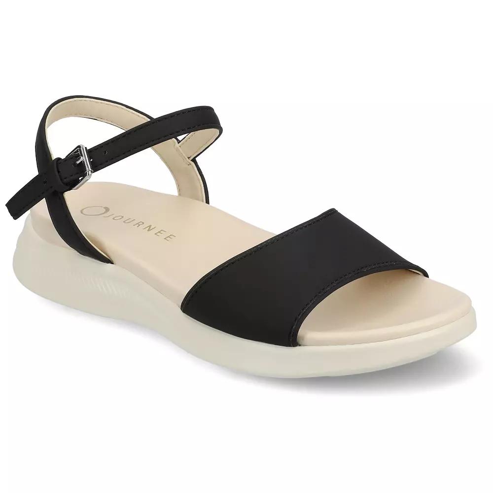 Journee Jaylee Ankle Strap & Buckle Women's Sandals,  Product Image