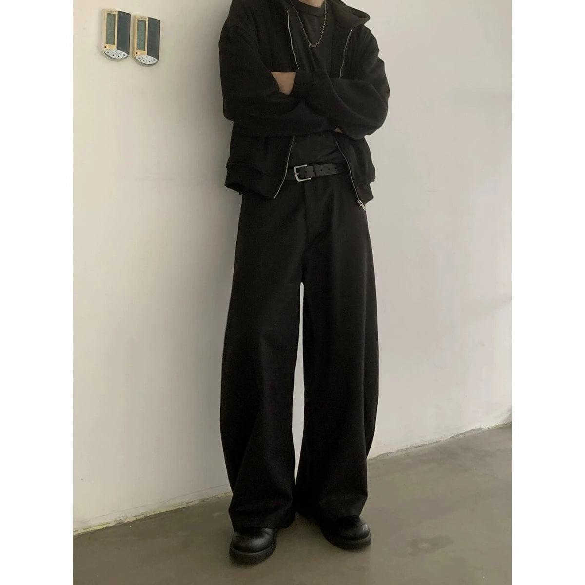 RT No. 18826 KAJU SCIMITAR STRAIGHT PANTS Product Image