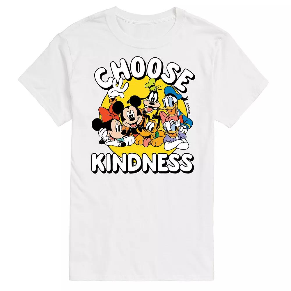 Disney's Mickey Mouse & Friends Big & Tall Choose Kindness Graphic Tee, Men's,  Product Image