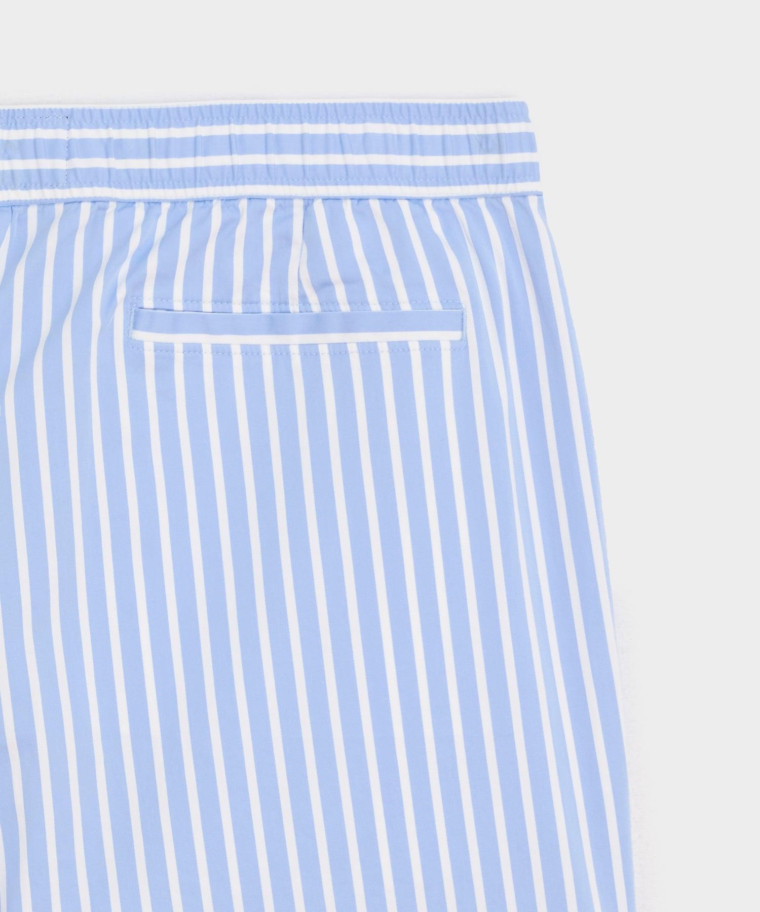 5" Striped Poplin Short Product Image