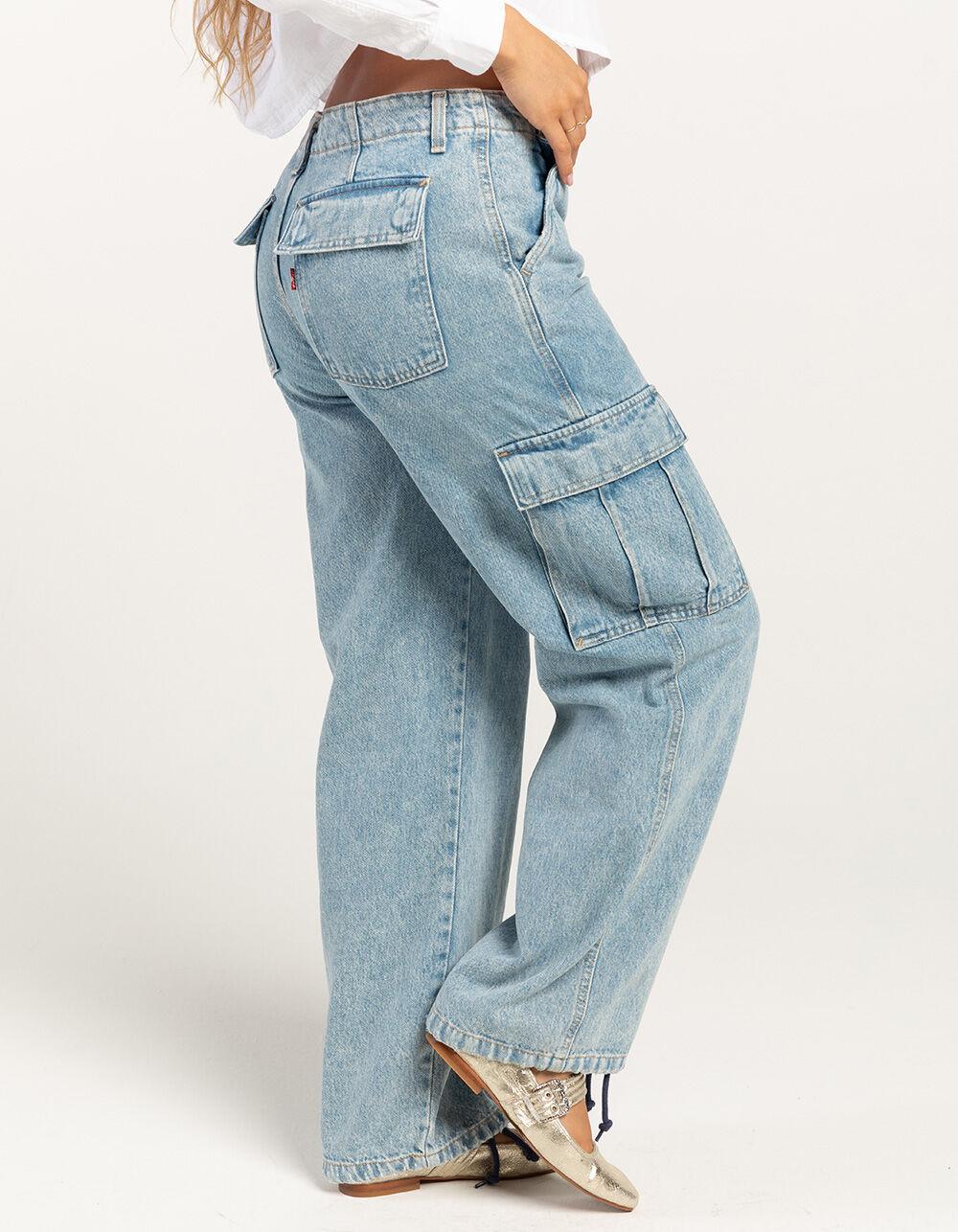 LEVI'S '94 Baggy Cargo Womens Jeans - Look At Me - VINTAGE Product Image