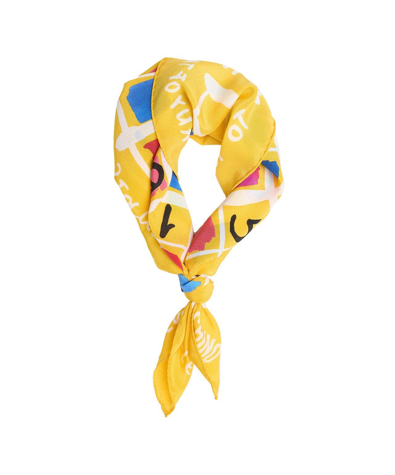 Silk scarf with print Product Image