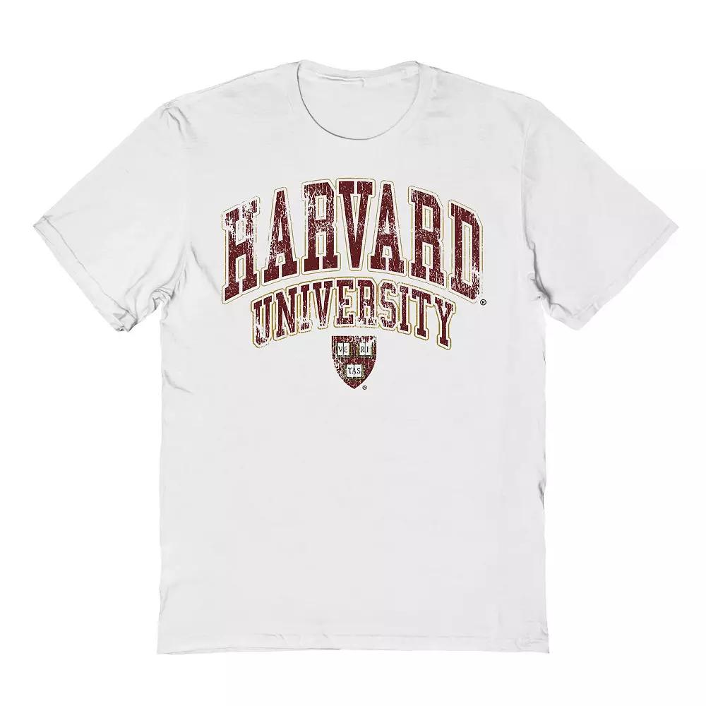 Men's Harvard University Graphic Tee, Size: XL, White Product Image