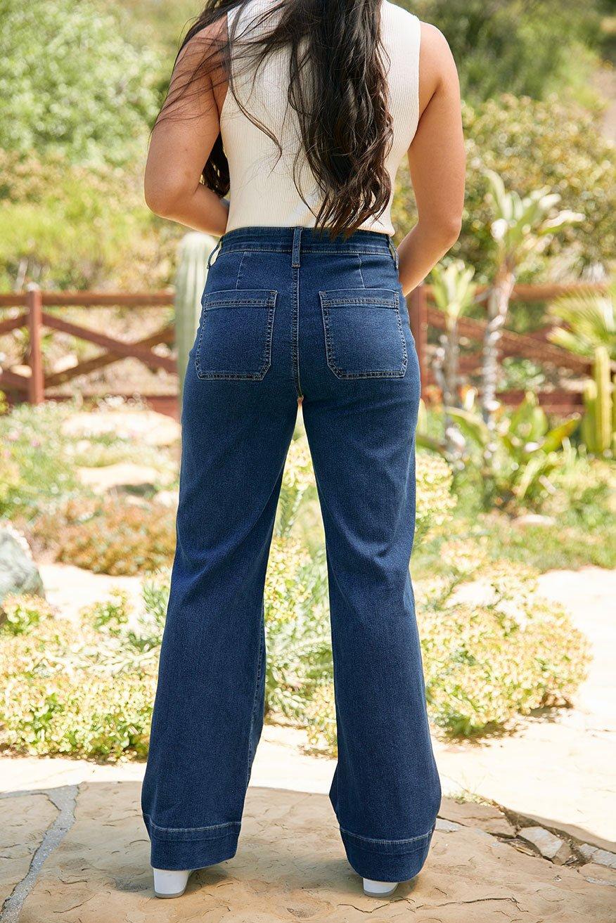 Westport Patch Pocket High Rise Sailor Jeans Product Image