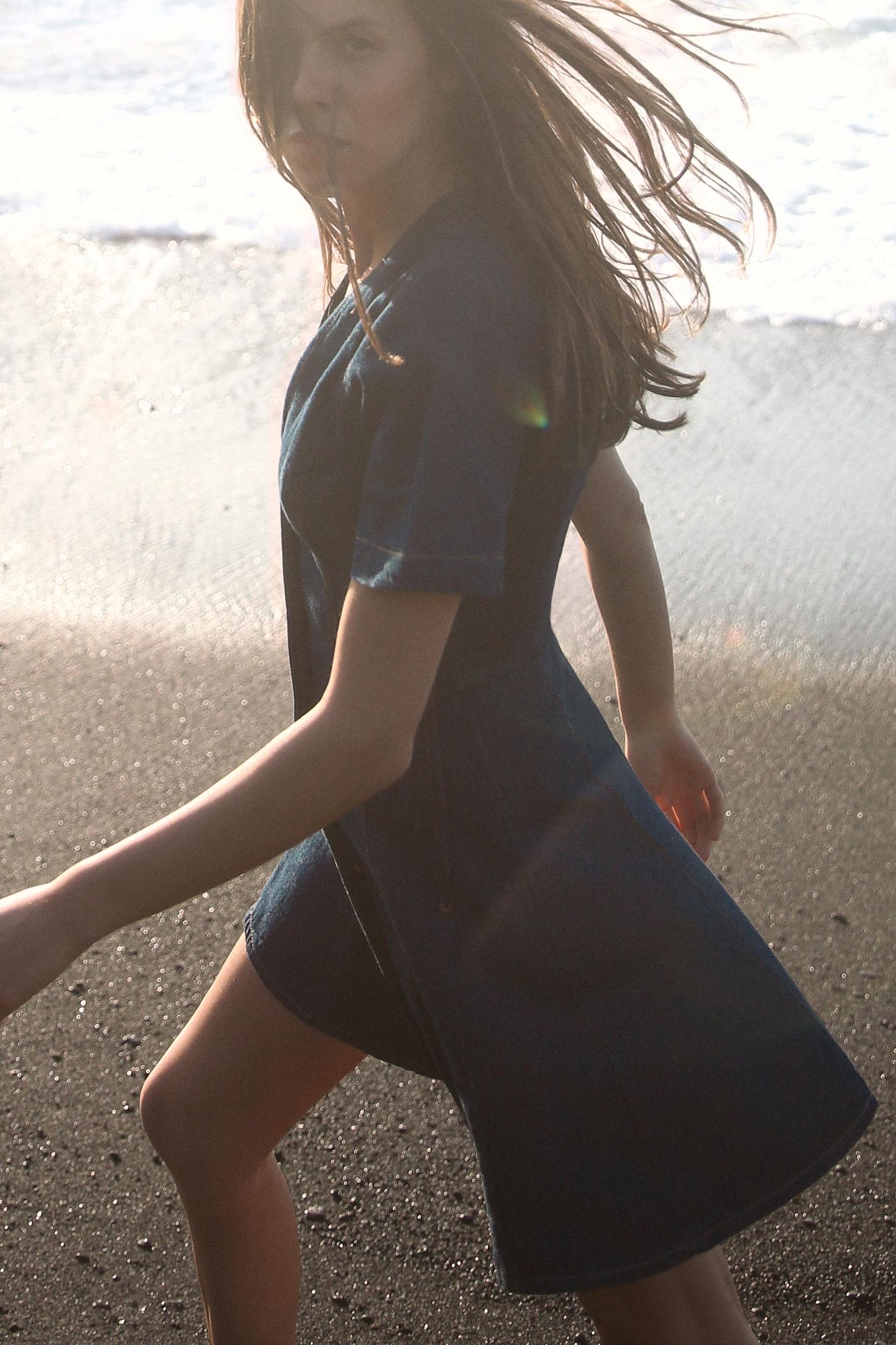 Z1975 DENIM MINI DRESS Product Image