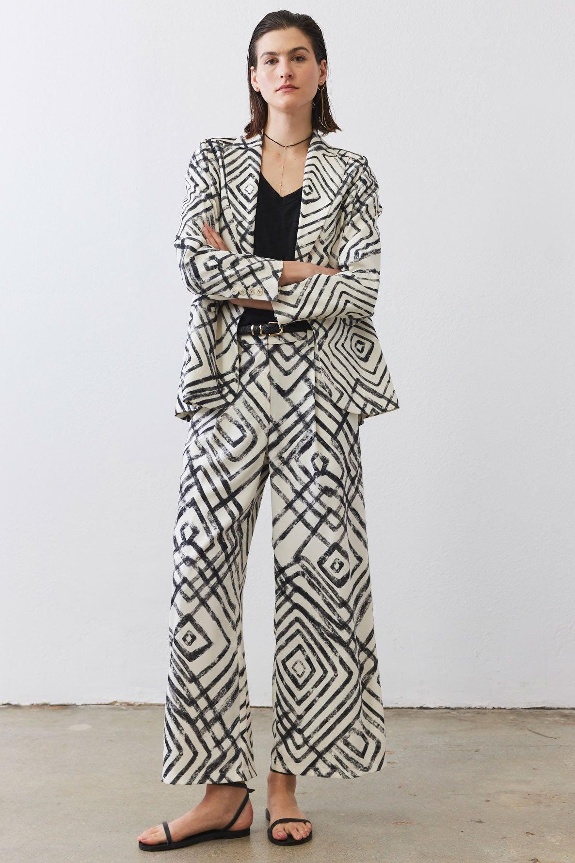 The Editor Wide Leg Trousers Product Image