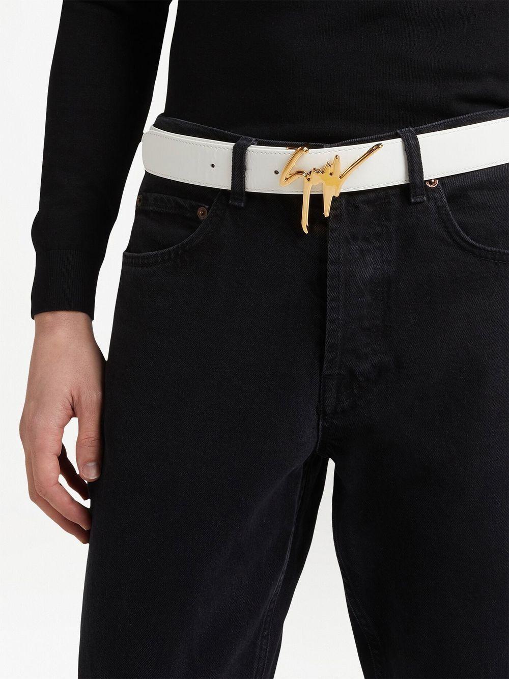 Signature-logo buckle belt Product Image