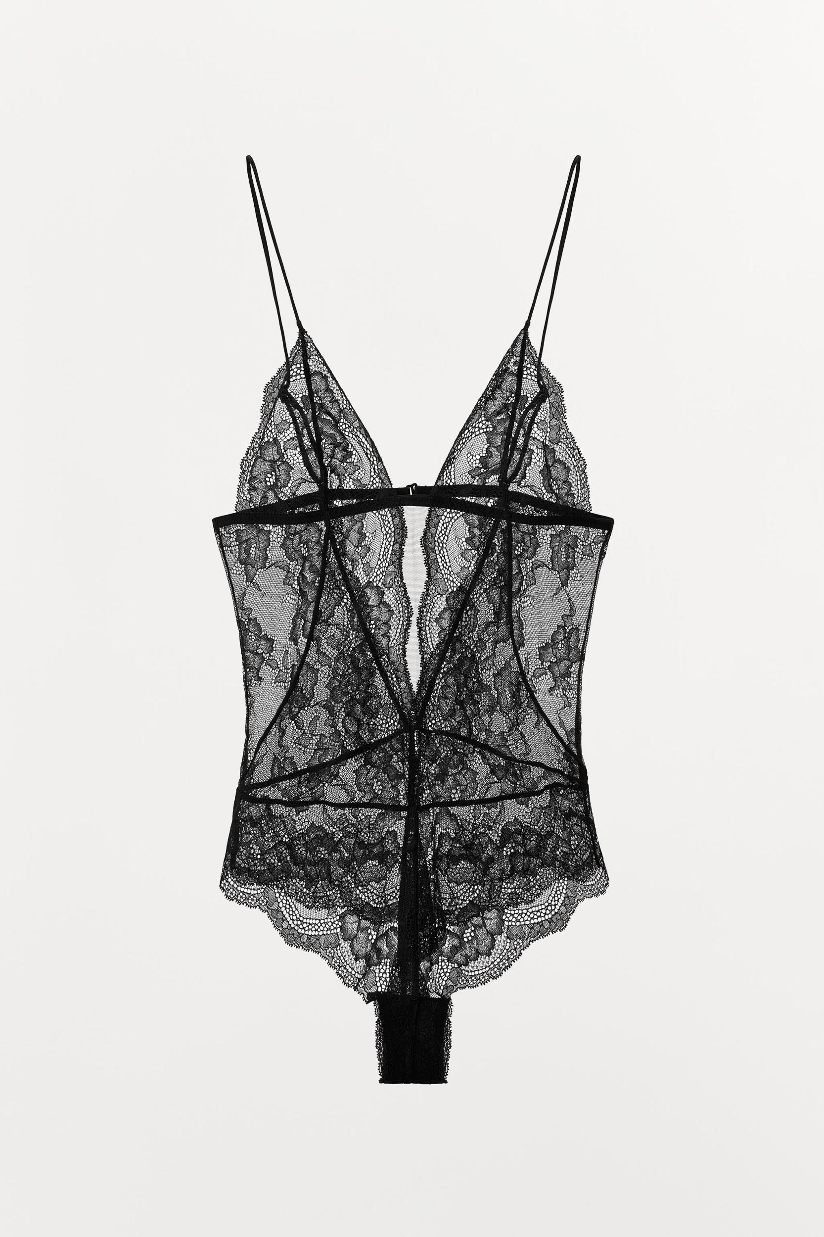 LACE BACK BODYSUIT Product Image