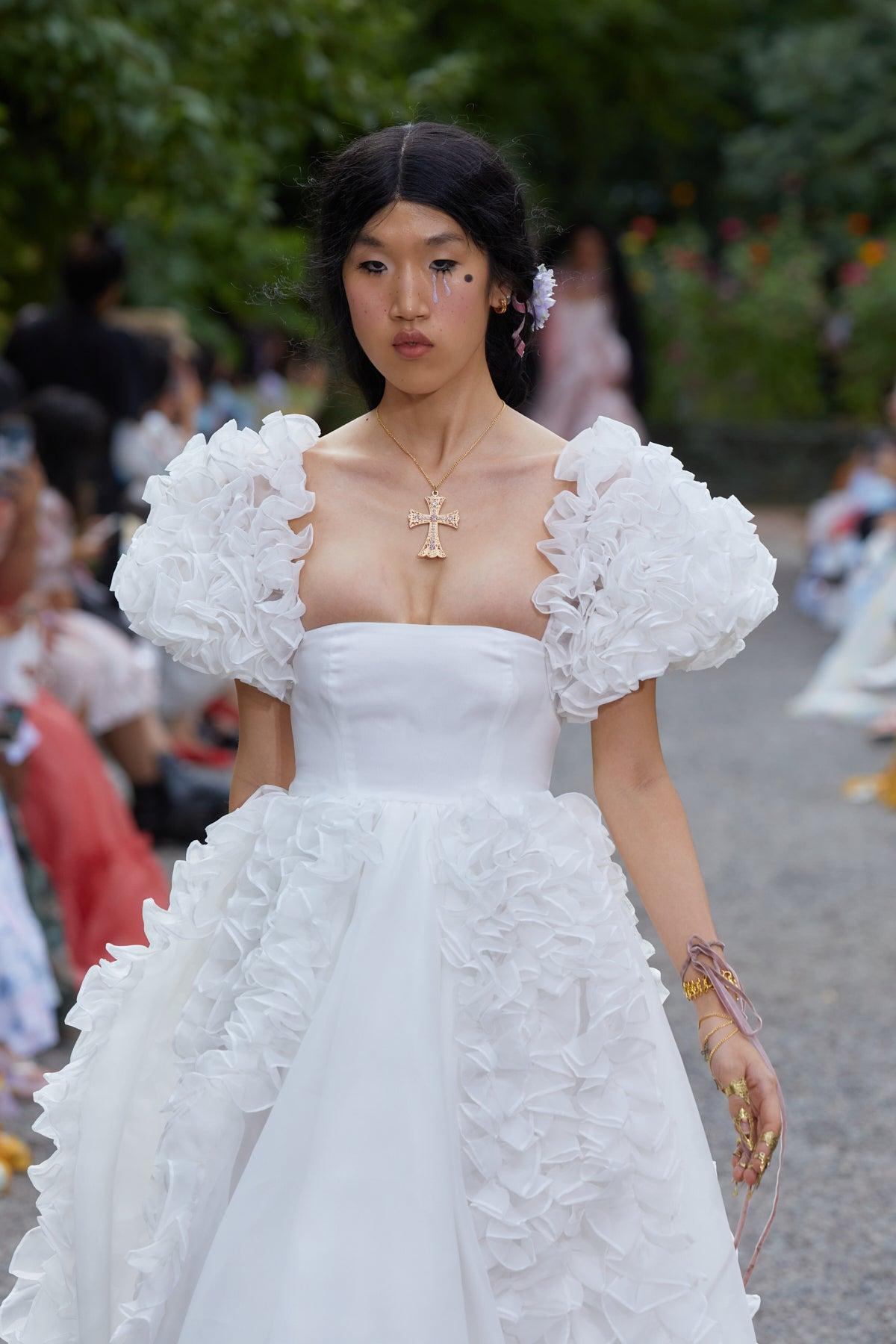 The Ivory Flower Gown Product Image