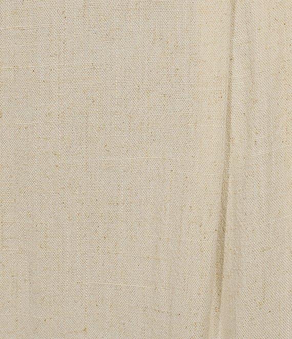 Perch by Blu Pepper Plus Wide Leg Linen Pants Product Image