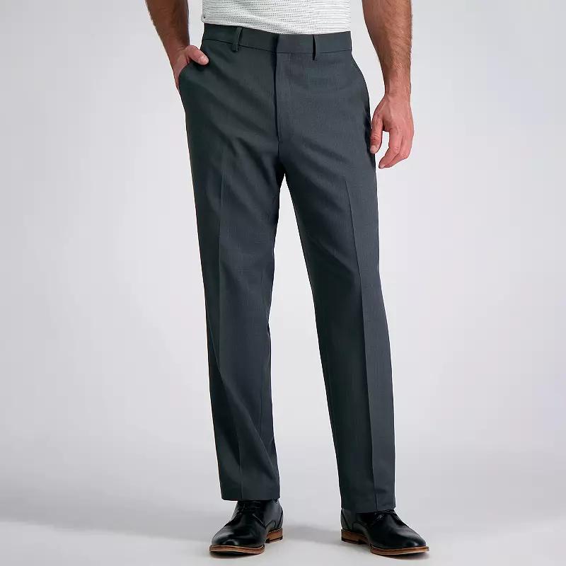 Men's Haggar® Travel Performance Tailored-Fit Stretch Flat-Front Suit Pants,  Product Image
