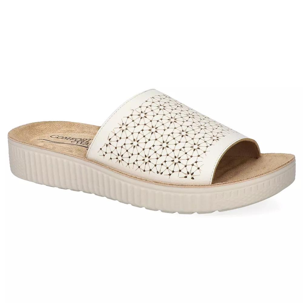 Easy Street Ivey Comfort Women's Platform Slide Sandals,  Product Image