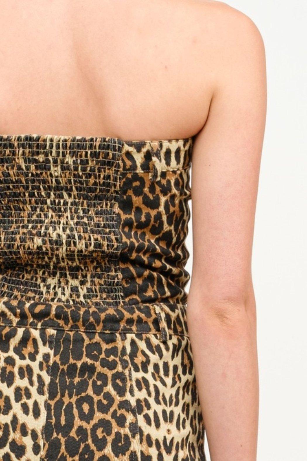 Leopard Midi Dress Product Image