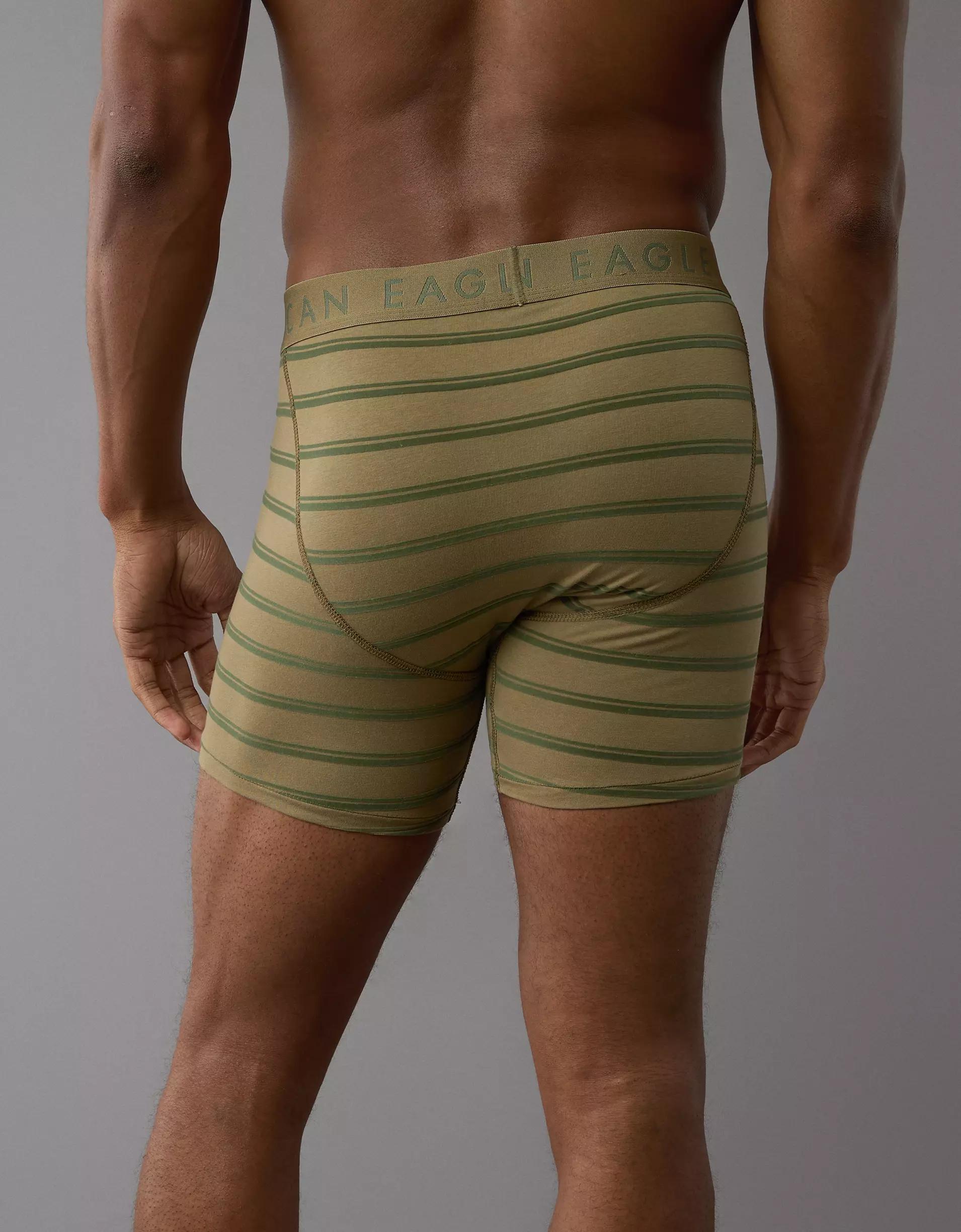 AEO Men's Striped 6" Classic Boxer Brief Product Image