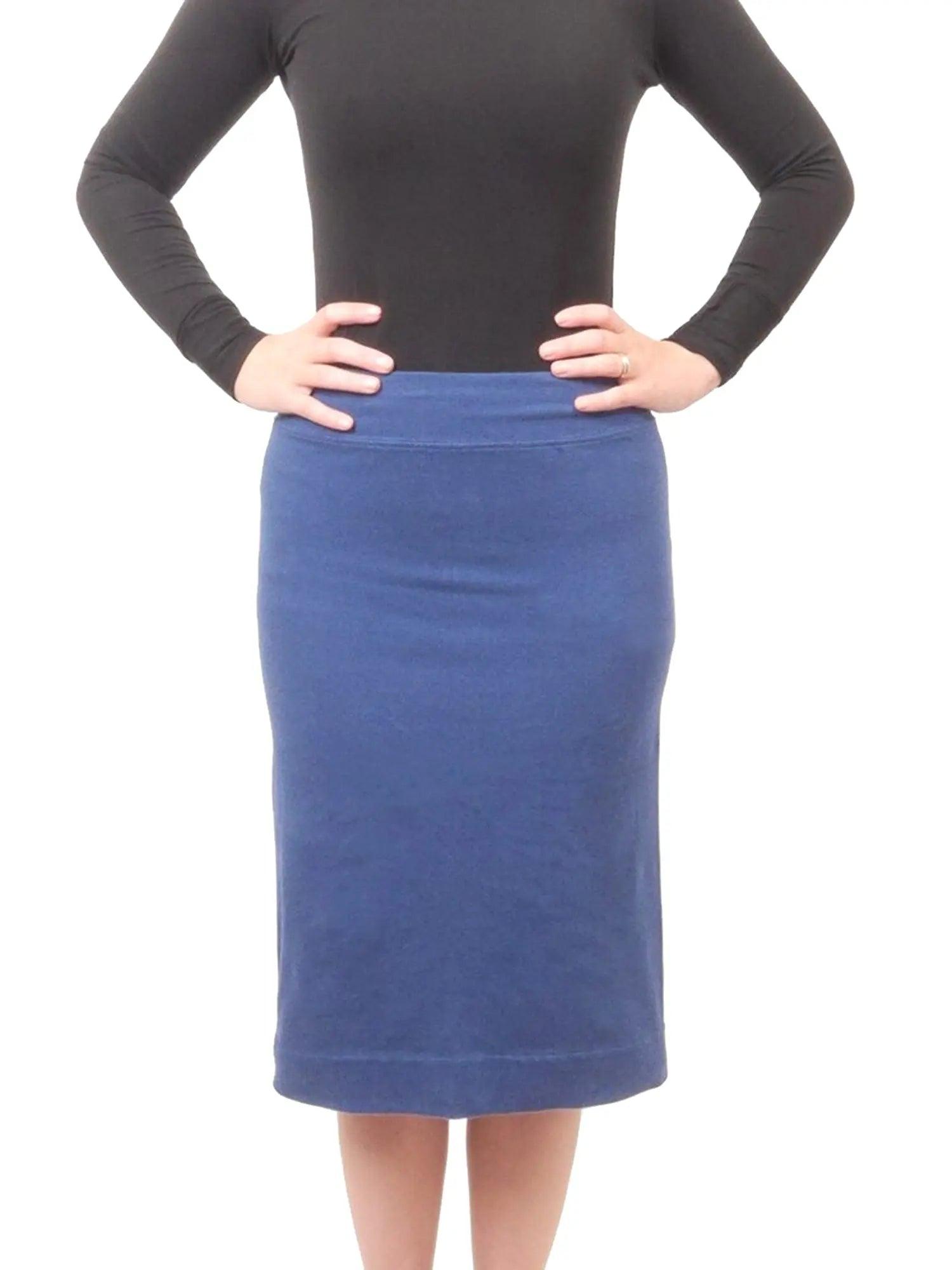 Hard Tail Cotton Pencil Skirt W-321 Product Image