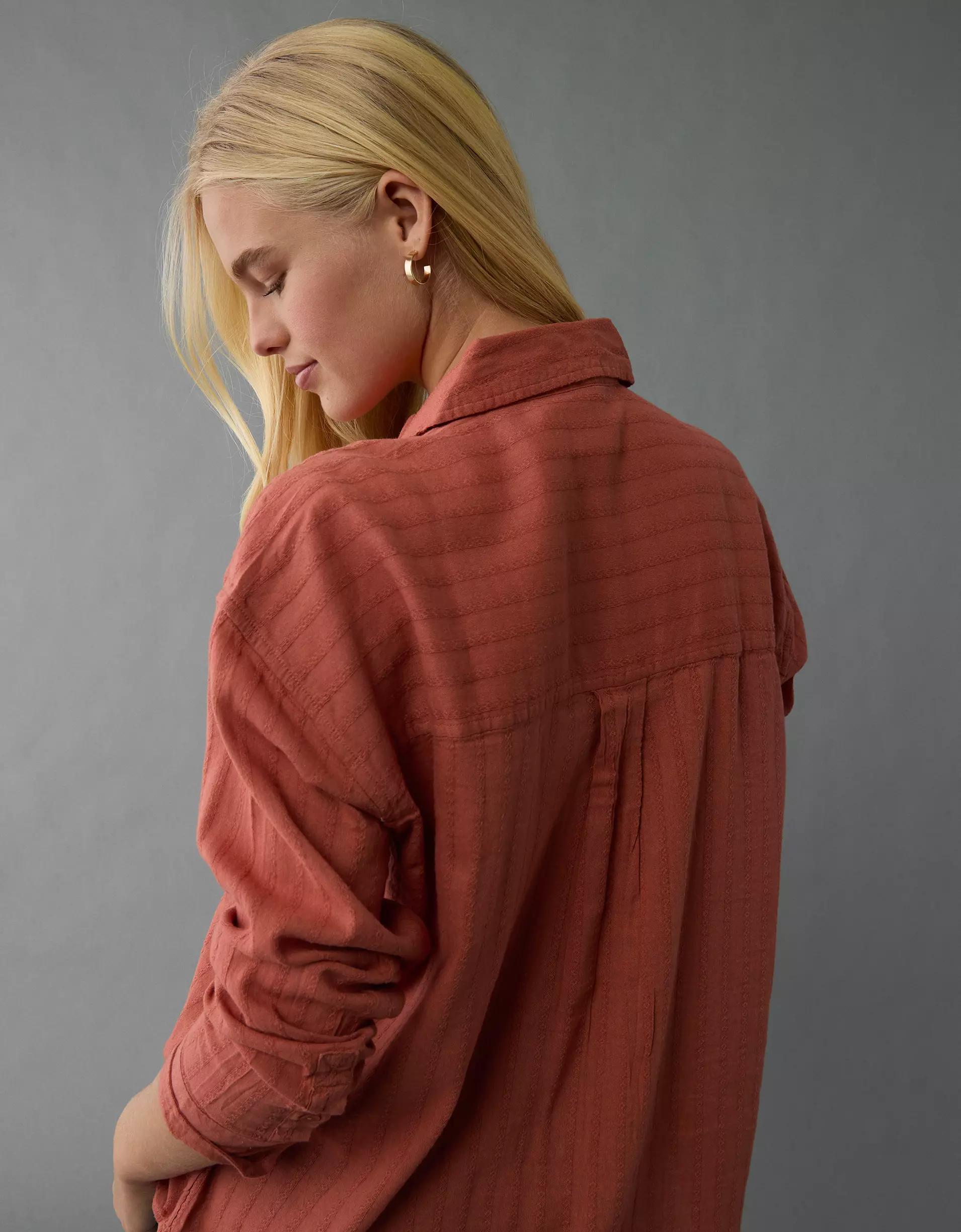 AE Perfect Button-Up Shirt Product Image