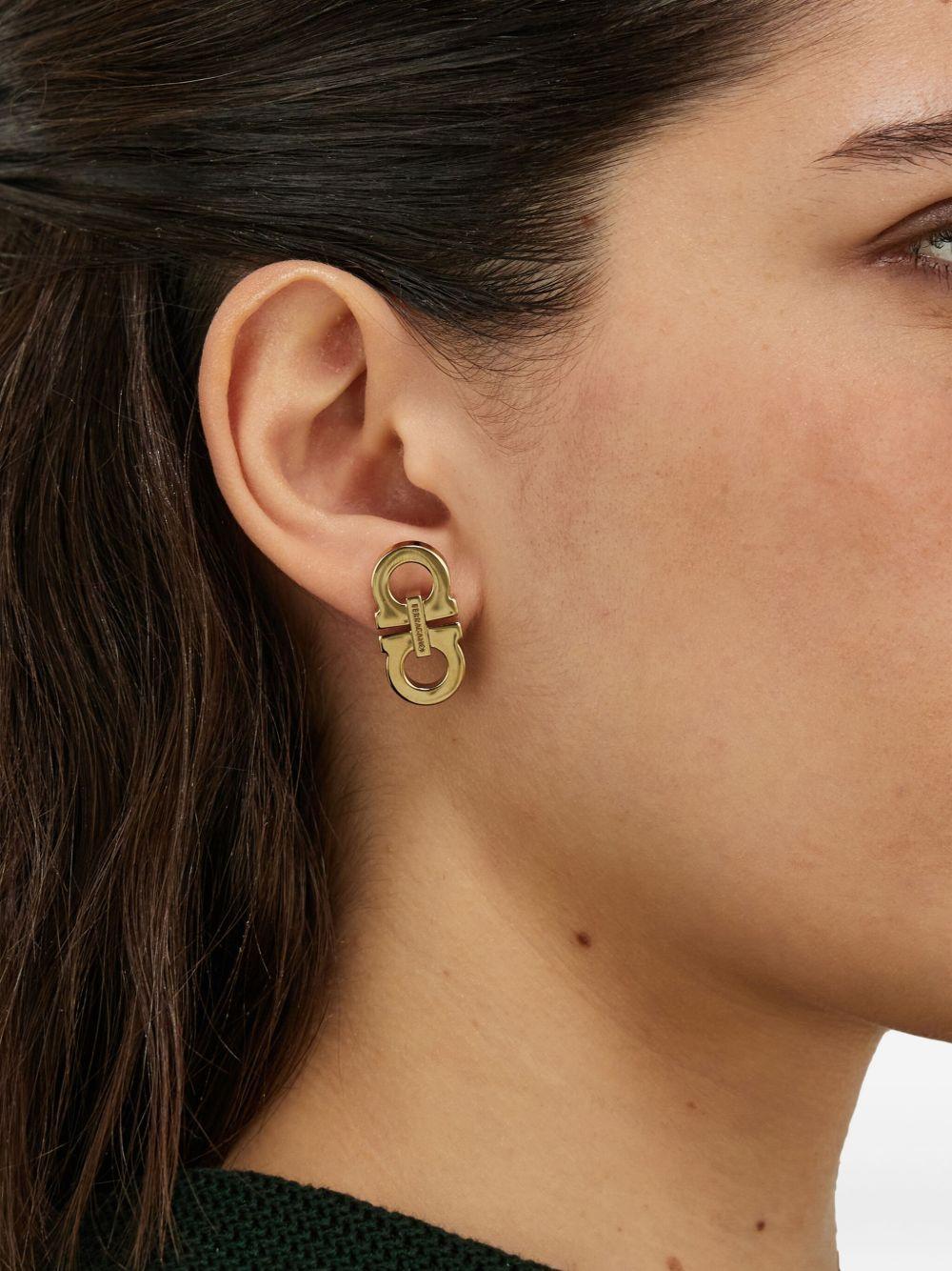 Double Gancini earrings Product Image