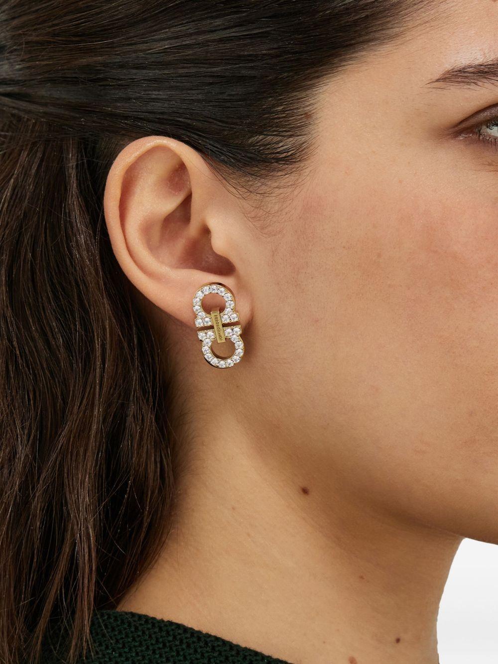 Double Gancini earrings Product Image