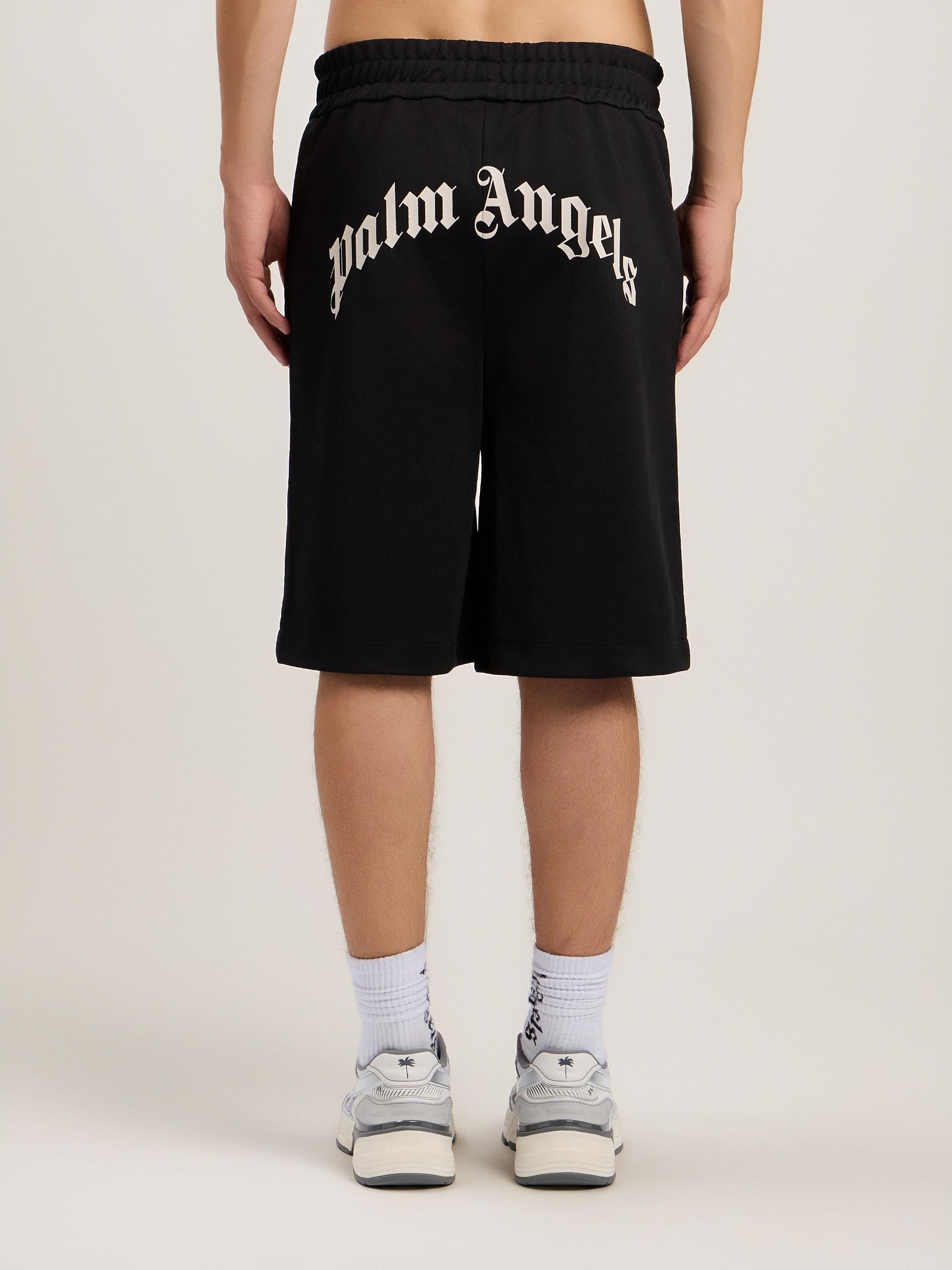 Back Curved Logo Track Shorts Product Image