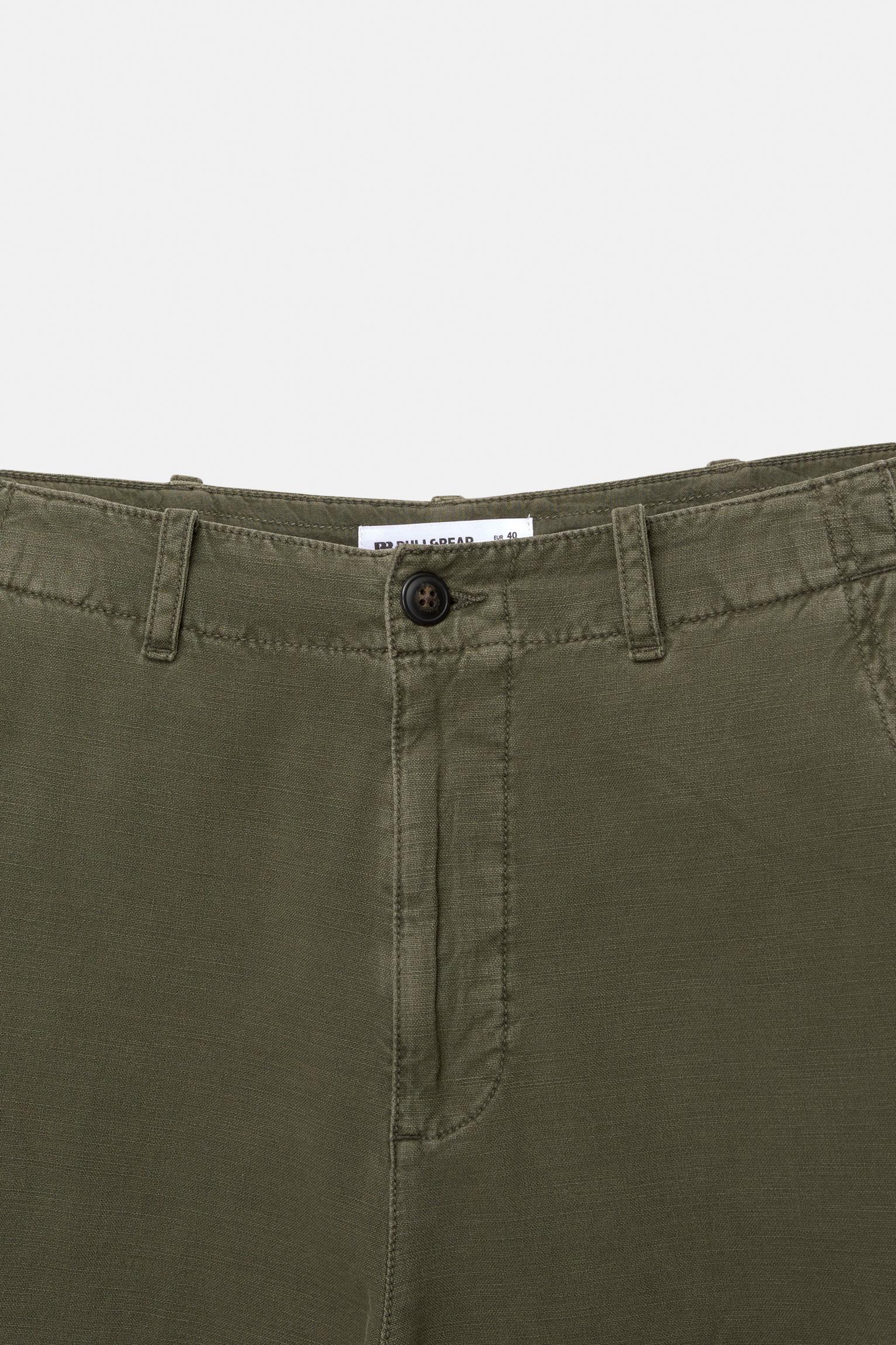 Washed baggy cargo pants Product Image