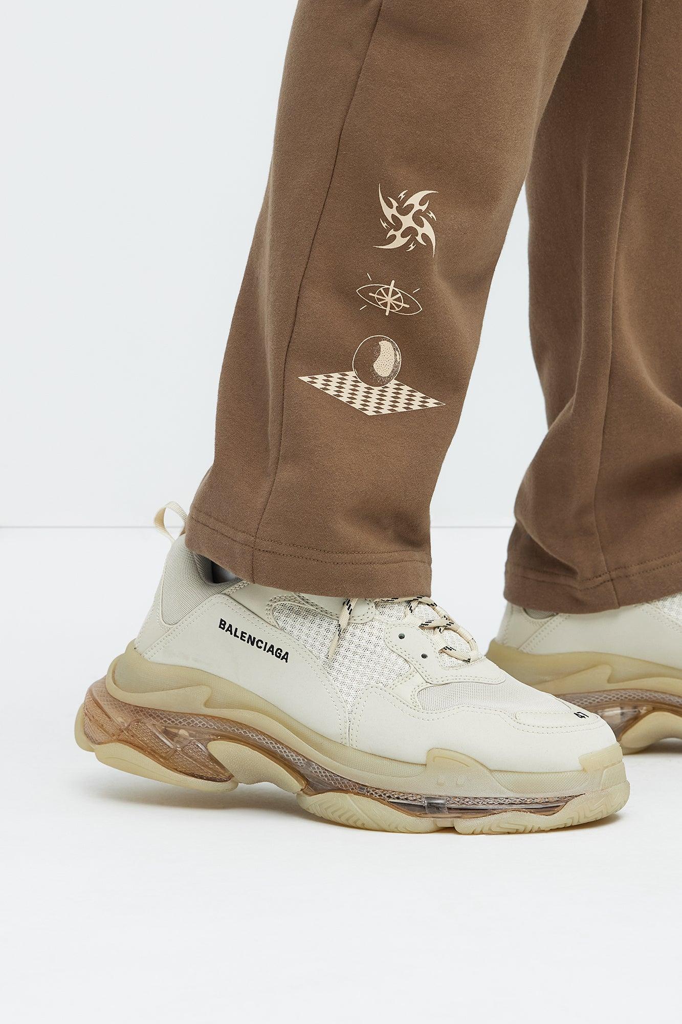 Interstellar Sweatpants - Brown Product Image