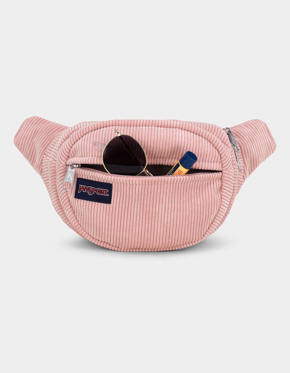 JANSPORT Fifth Avenue FX Corduroy Fanny Pack - PINK Product Image