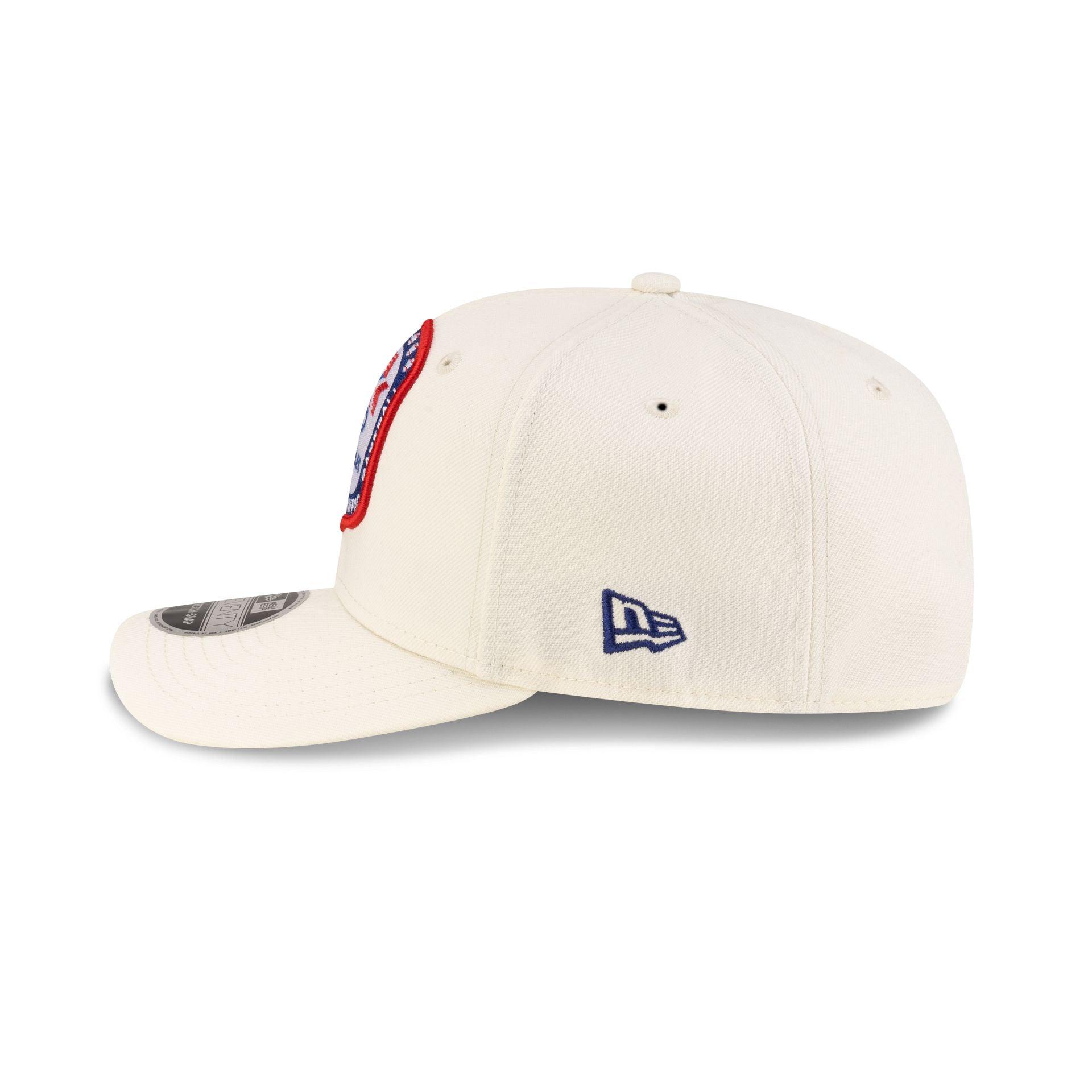 Los Angeles Dodgers 1984 Olympics Chrome White 9SEVENTY Stretch-Snap Hat Male Product Image
